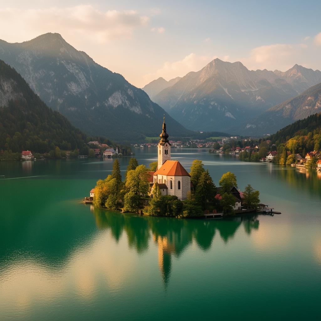 slovenian lake retreat
